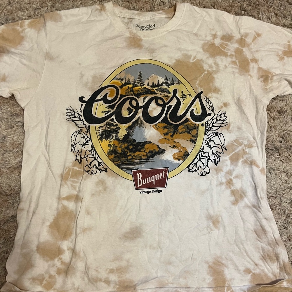 COORS Banquet - Vintage Design Shirt - Size medium